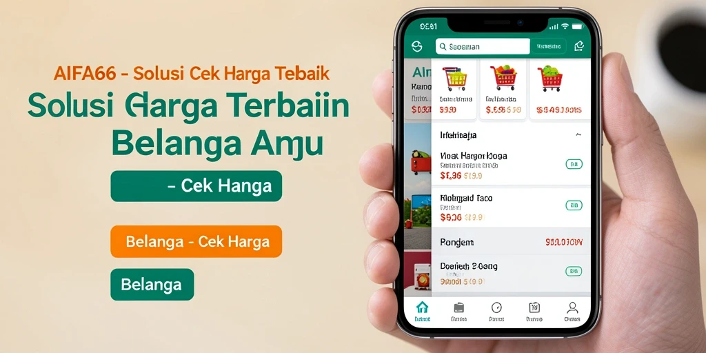 Antarmuka AIFA66 menampilkan daftar harga produk dengan jelas dan informatif.