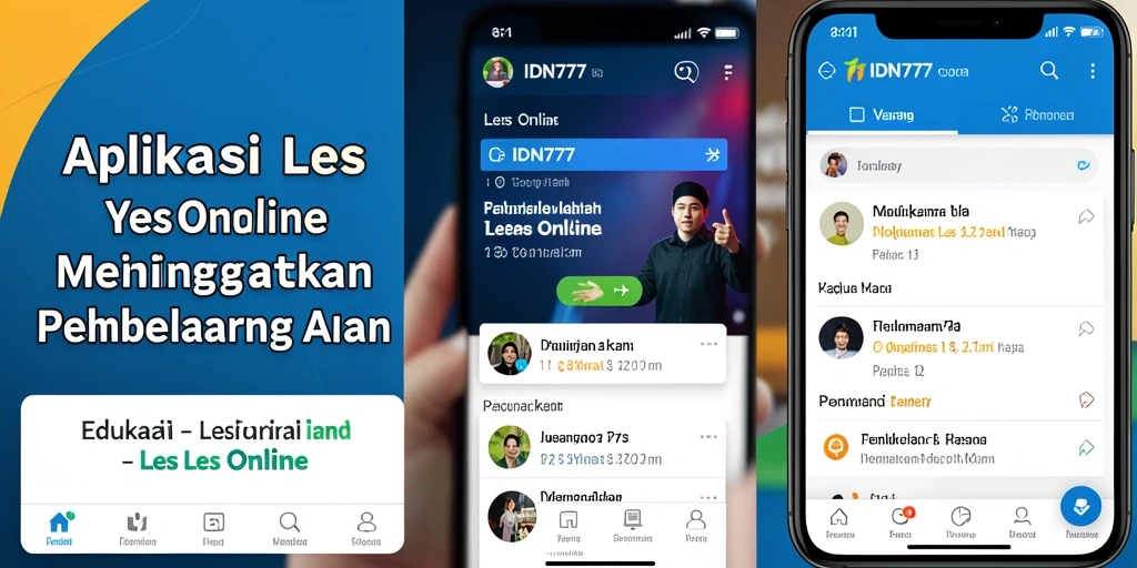 Tampilan antarmuka pengguna IDN777 yang interaktif dan edukatif.