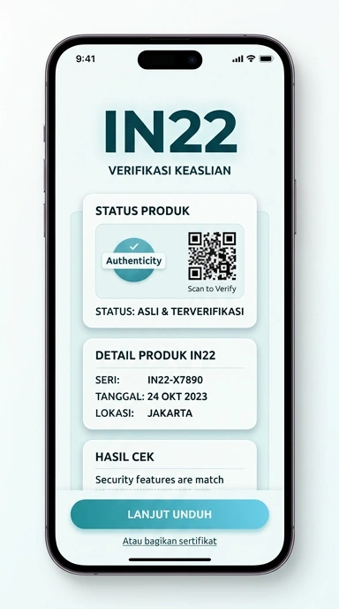 Halaman Resmi in22 untuk Pengguna Android Indonesia